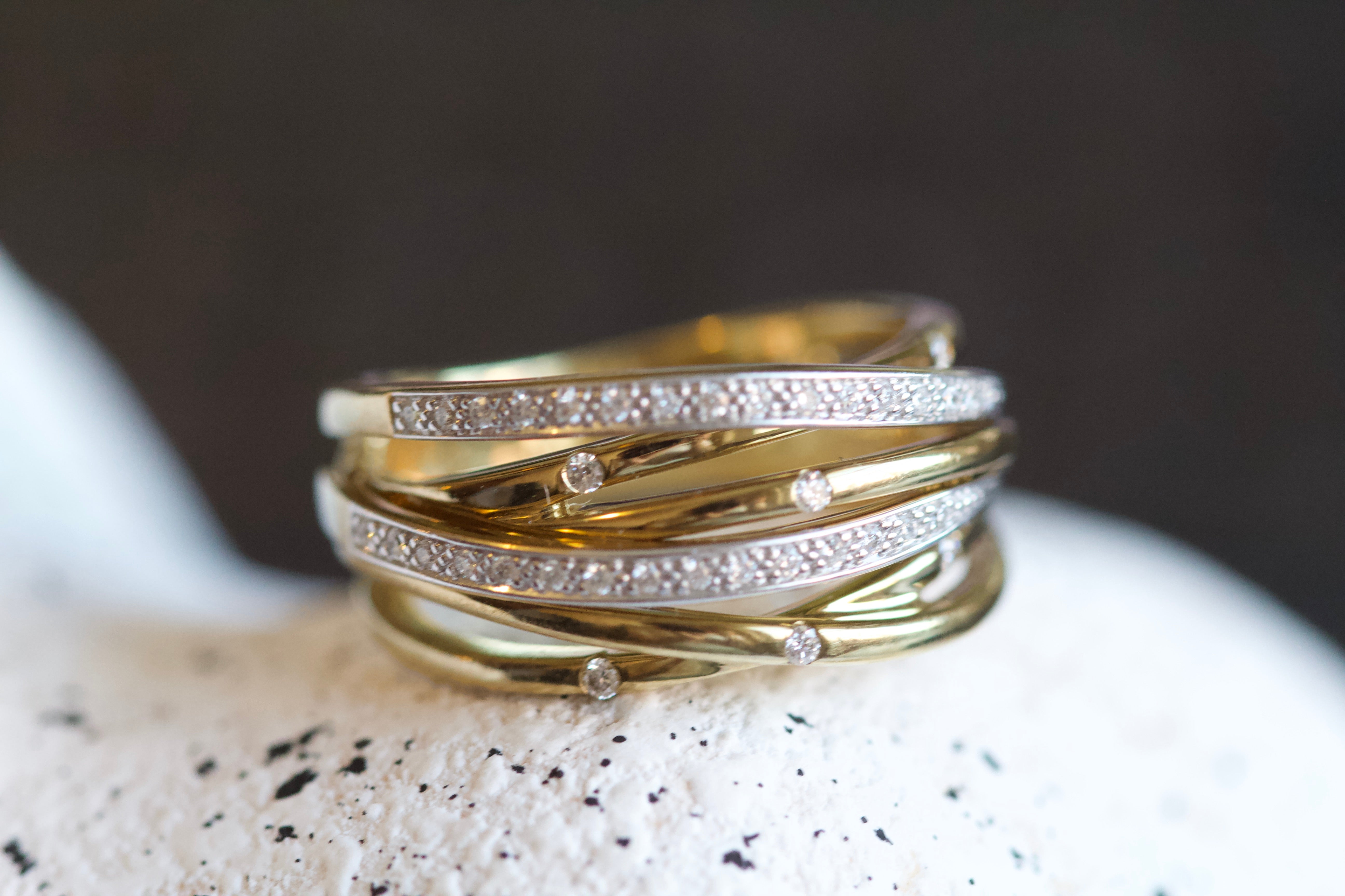 Gold Dress Rings