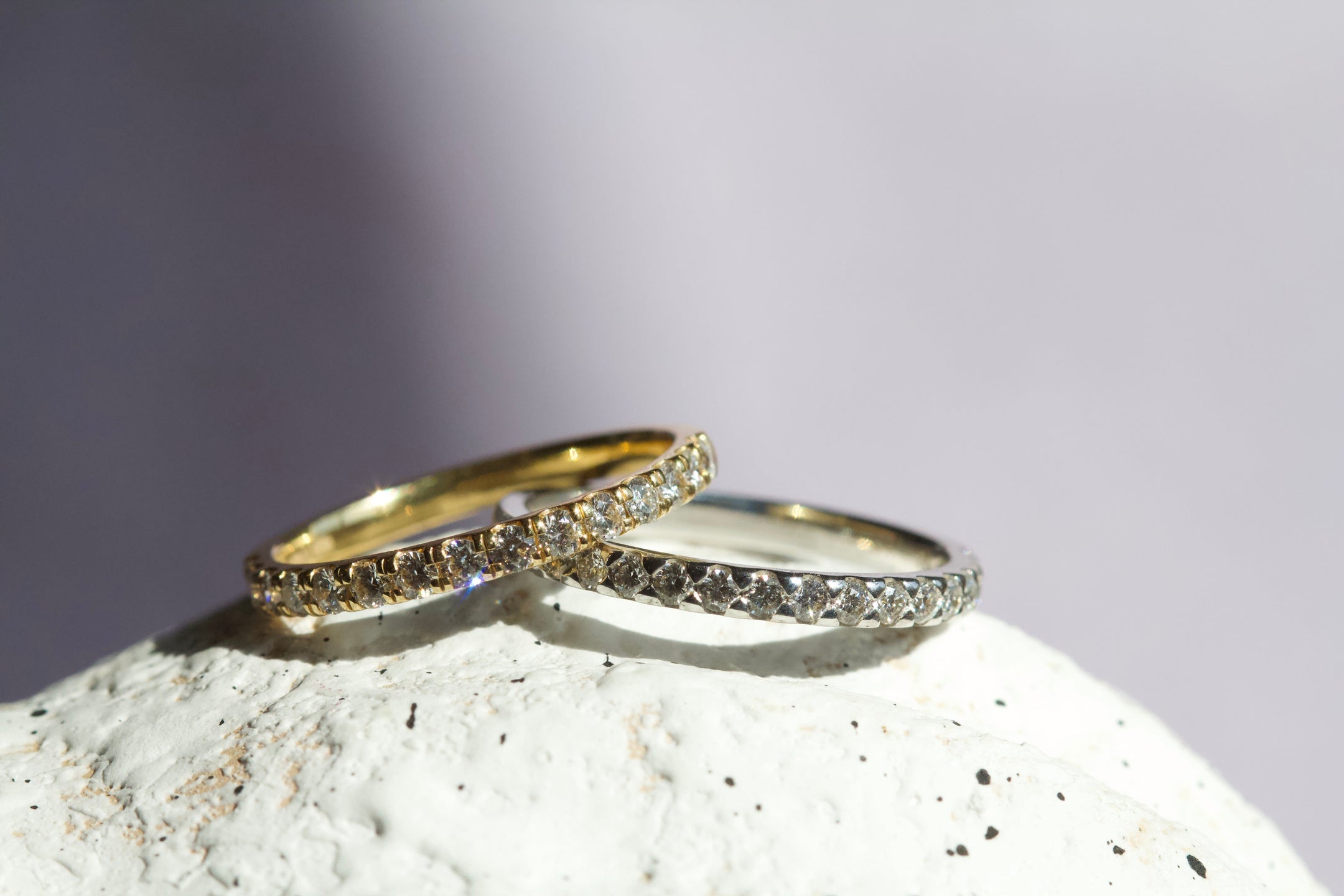 White Gold Diamond Wedding Rings