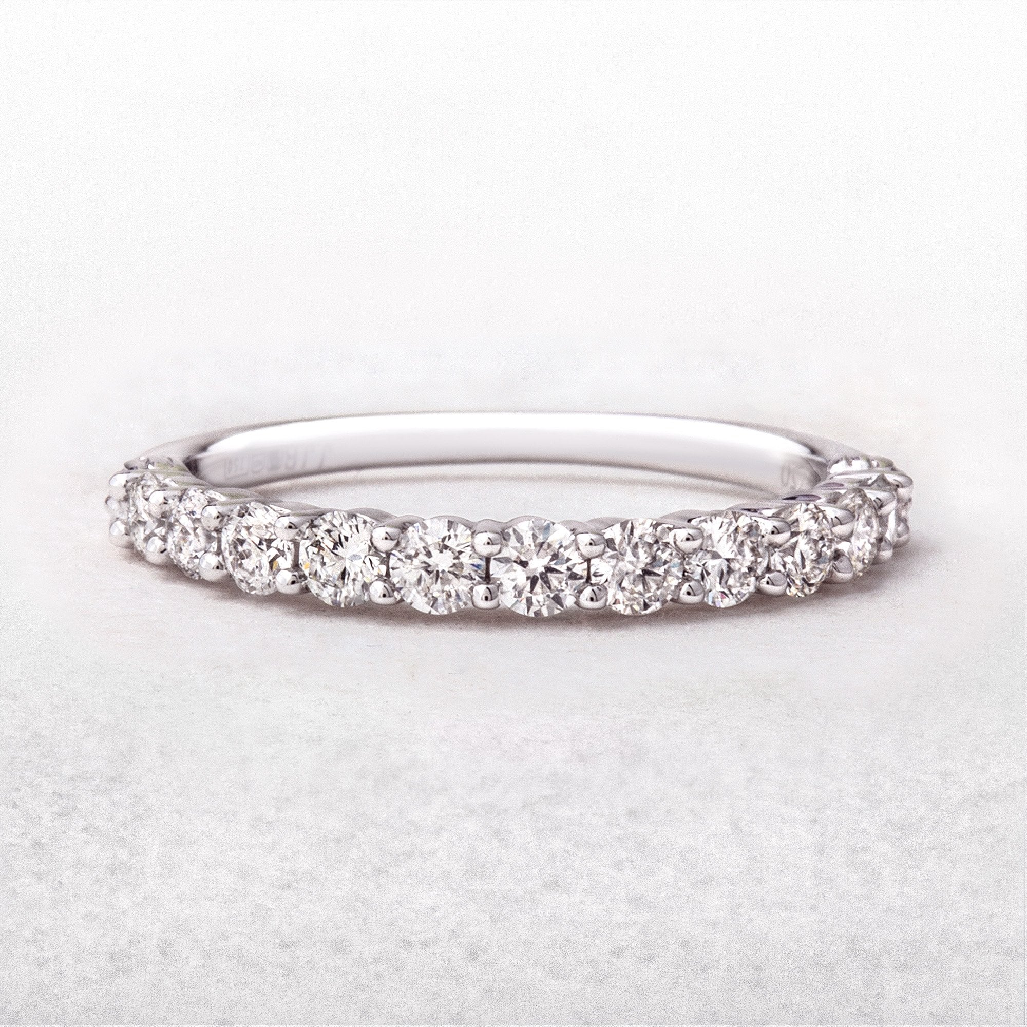 0.64ct Eleven Stone Natural Natural Diamond Dress Ring in 18ct White Gold