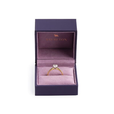 0.80ct VS2 Natural Diamond Solitaire in 18ct Yellow Gold
