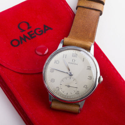 1940's Omega Jumbo Watch 37.5mm Manual Wind