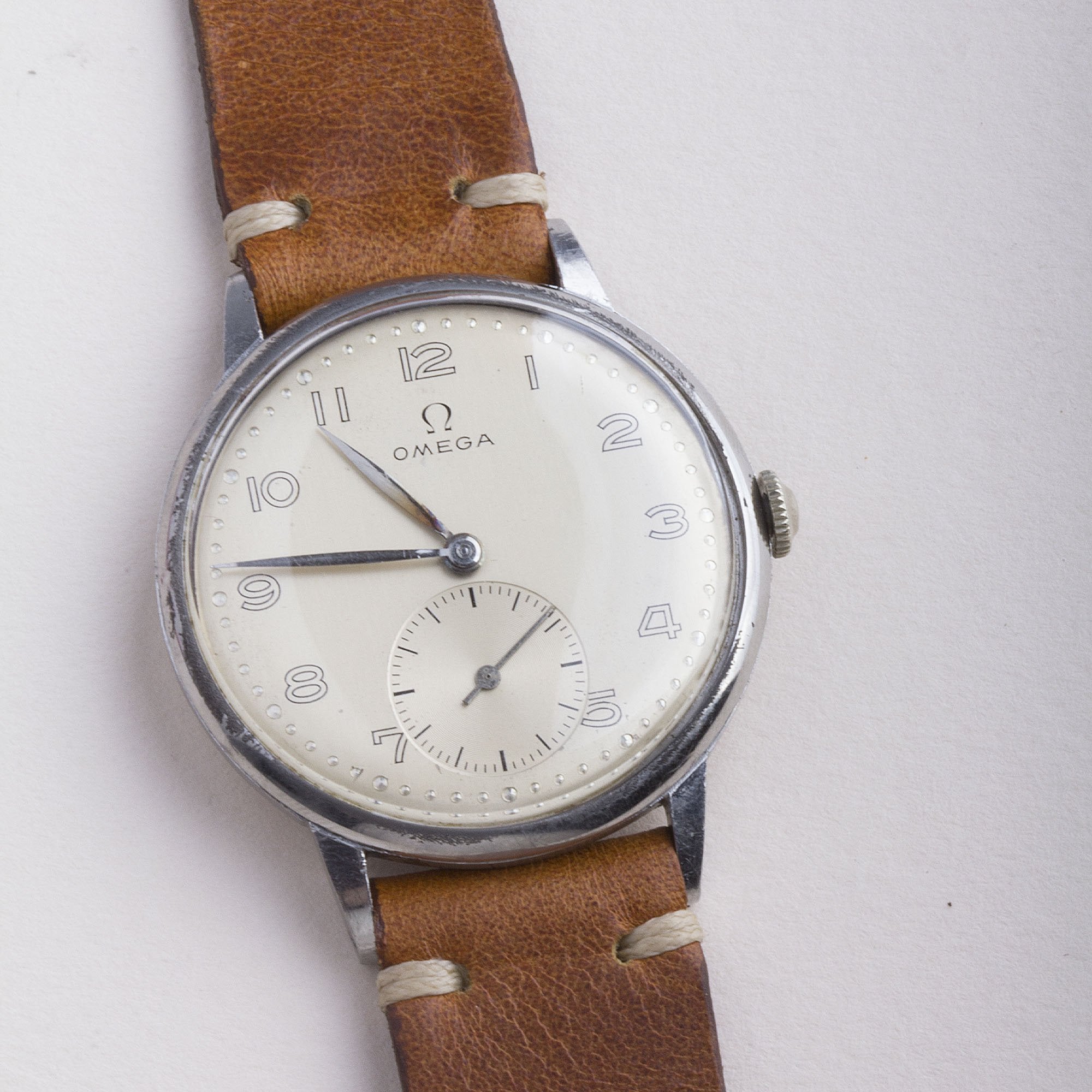1940's Omega Jumbo Watch 37.5mm Manual Wind