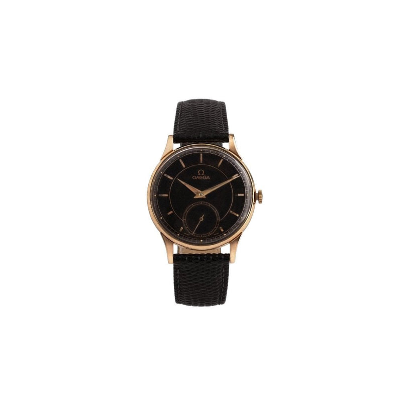 1961 Gents Omega 18ct Rose Gold 17 Jewels Watch