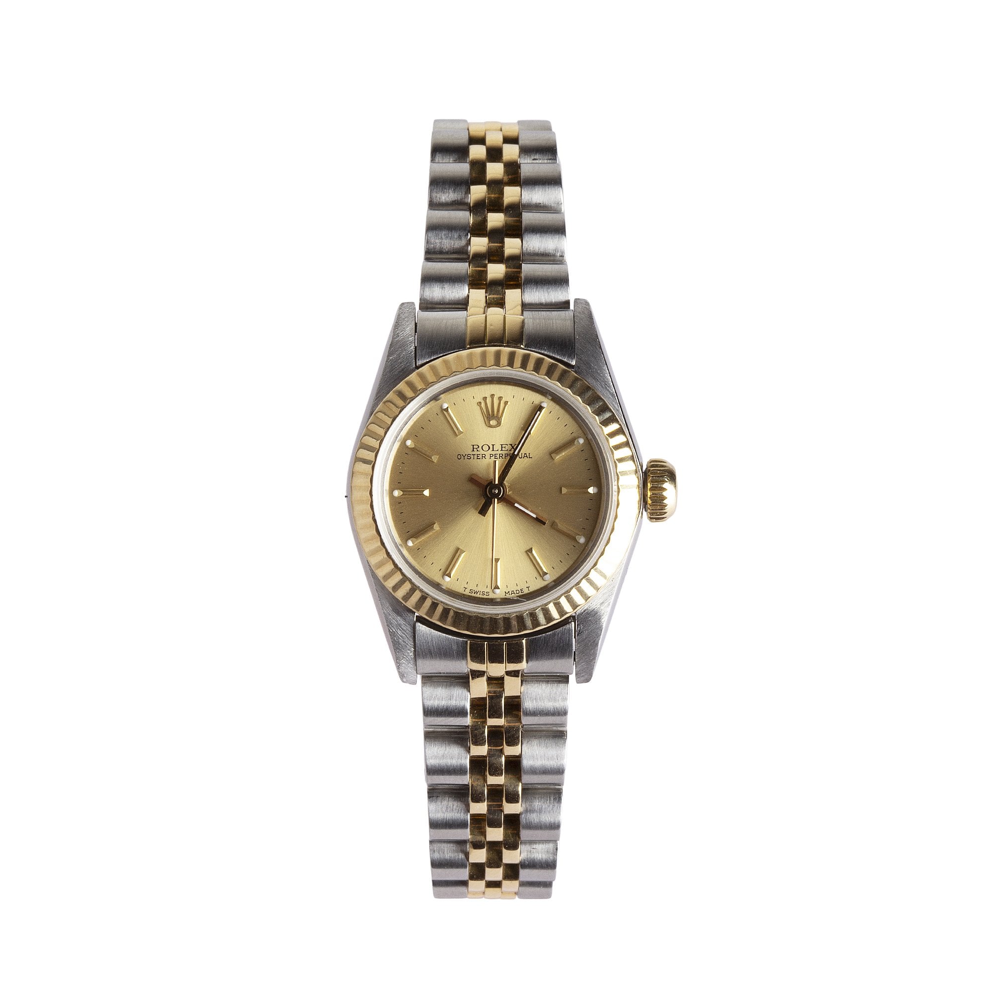 1987 Ladies Two-Toned Rolex with Champagne Dial