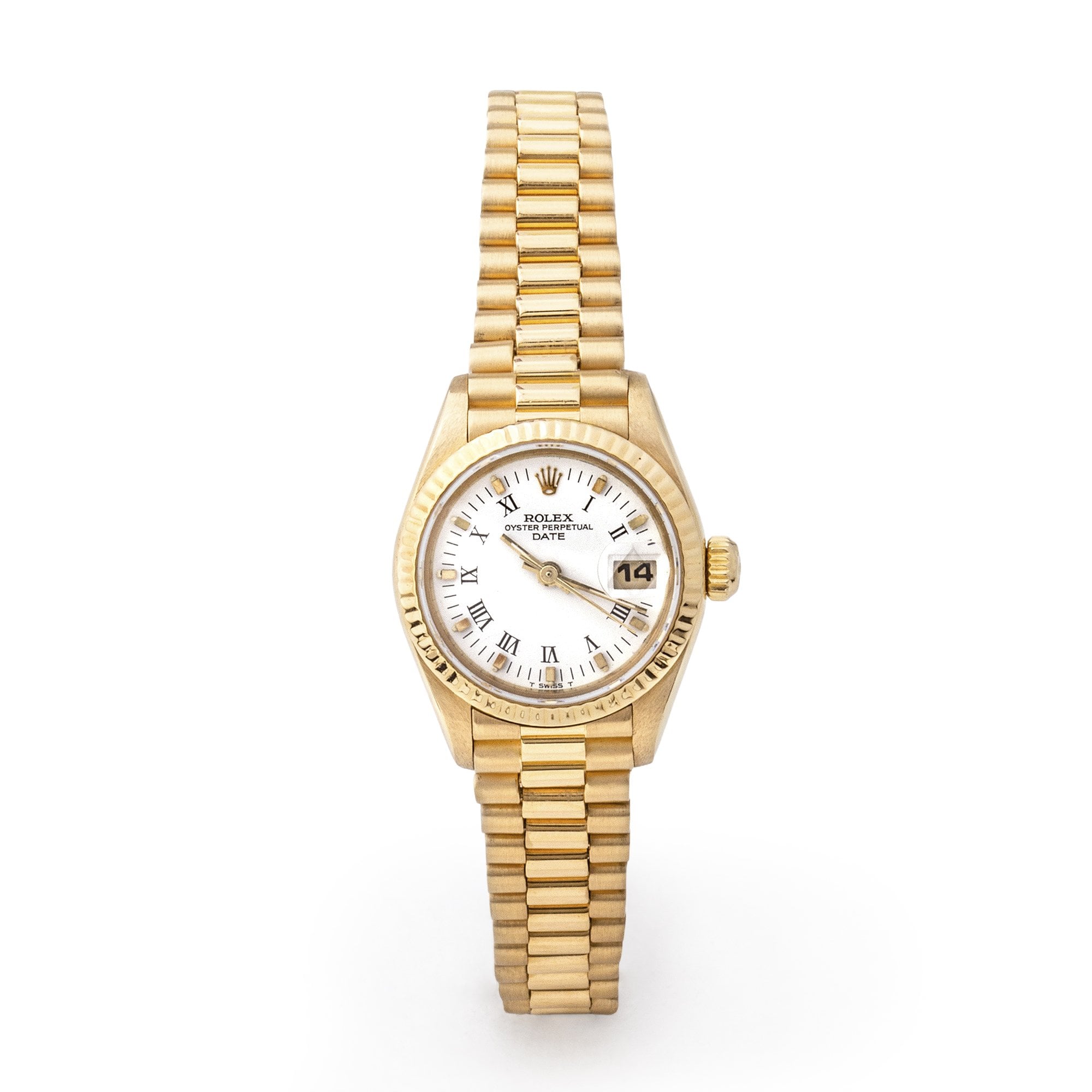 1995 Ladies Rolex Oyster Perpetual 18ct Yellow Gold 26mm Watch