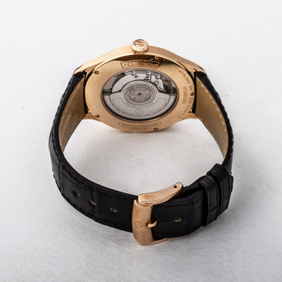 2015 Vintage Baume & Mercier Clifton Watch with Diamond Set Dial