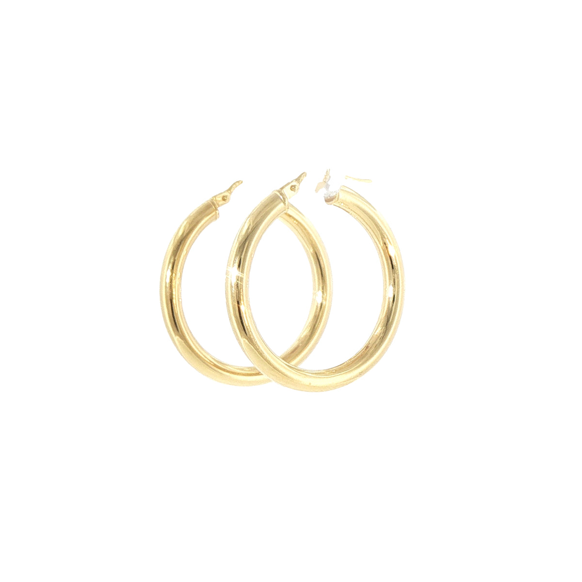 Creole Earrings in 9ct Yellow Gold