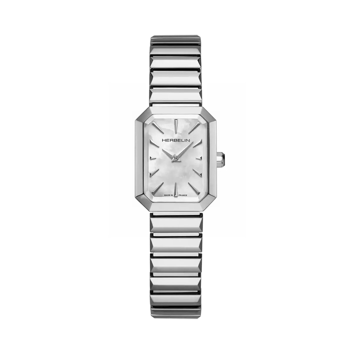 Ladies Herbelin White OCTOGÔNE Stainless Steel on Bracelet