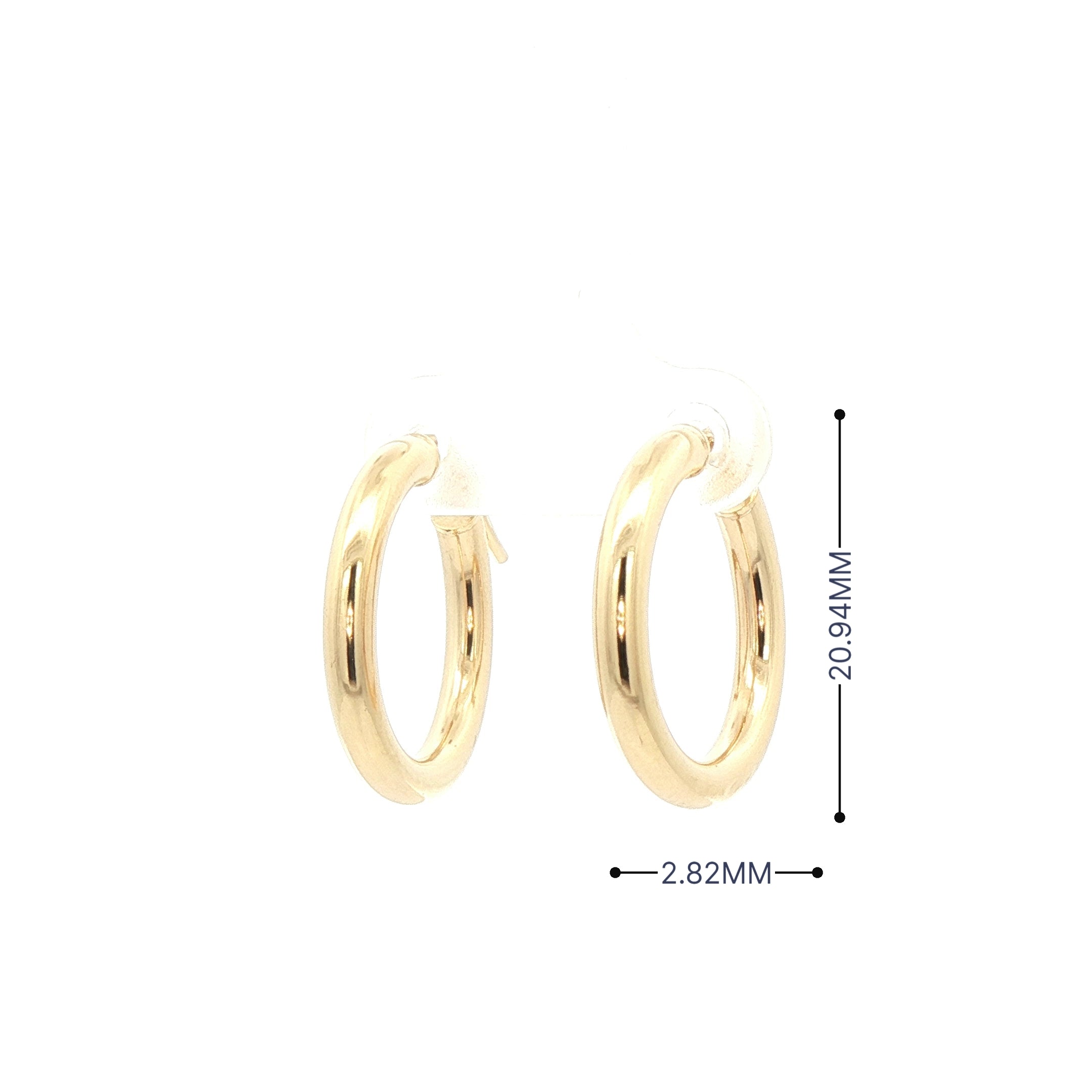 Hoop Earring in 9ct Yellow Gold