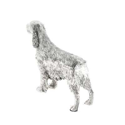 Vintage Sterling Silver Standing Springer Spaniel