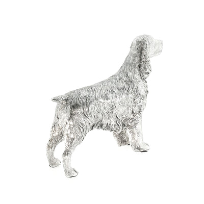 Vintage Sterling Silver Standing Springer Spaniel