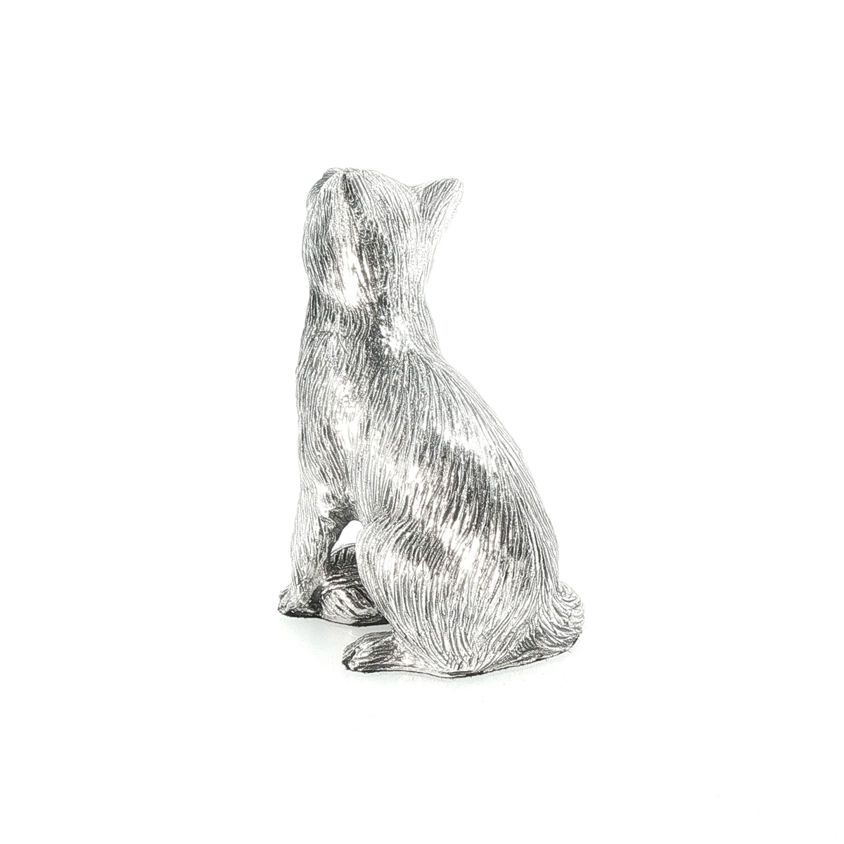 Vintage Small Sterling Silver Cat
