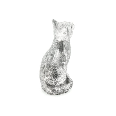 Vintage Small Sterling Silver Cat