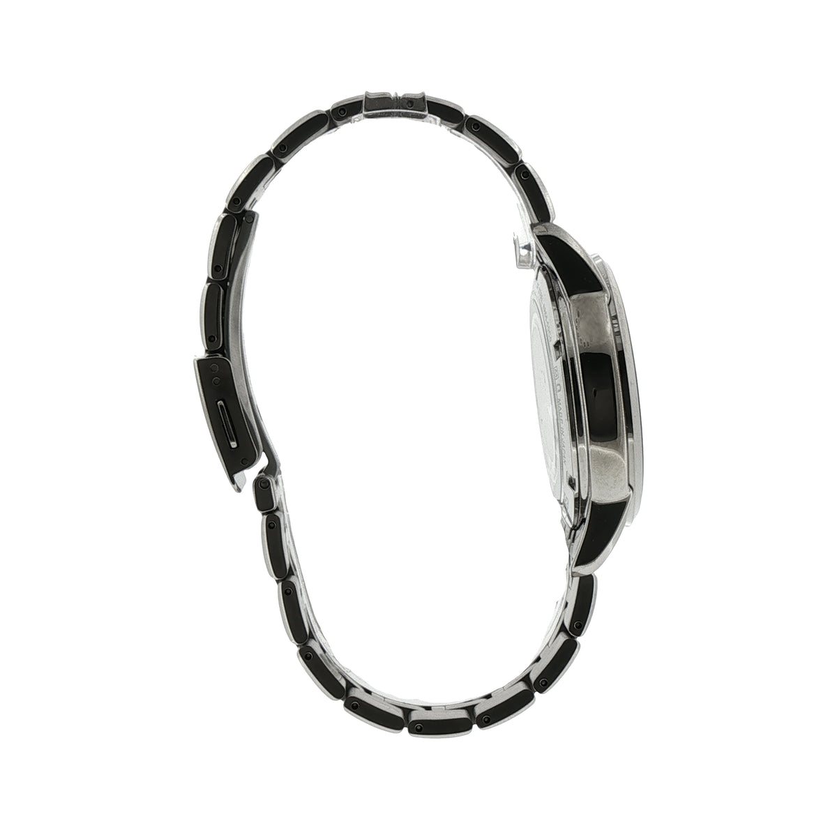 Gents Seiko Presage Automatic Watch with Hand Lacquer Black Dial in Stainless Steel