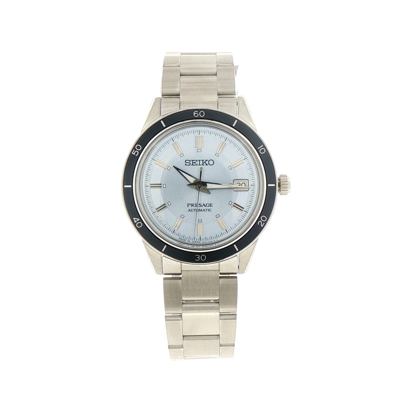 Seiko Gents Automatic Limited Edition Round Blue Dial on Stainles Steel Bracelet