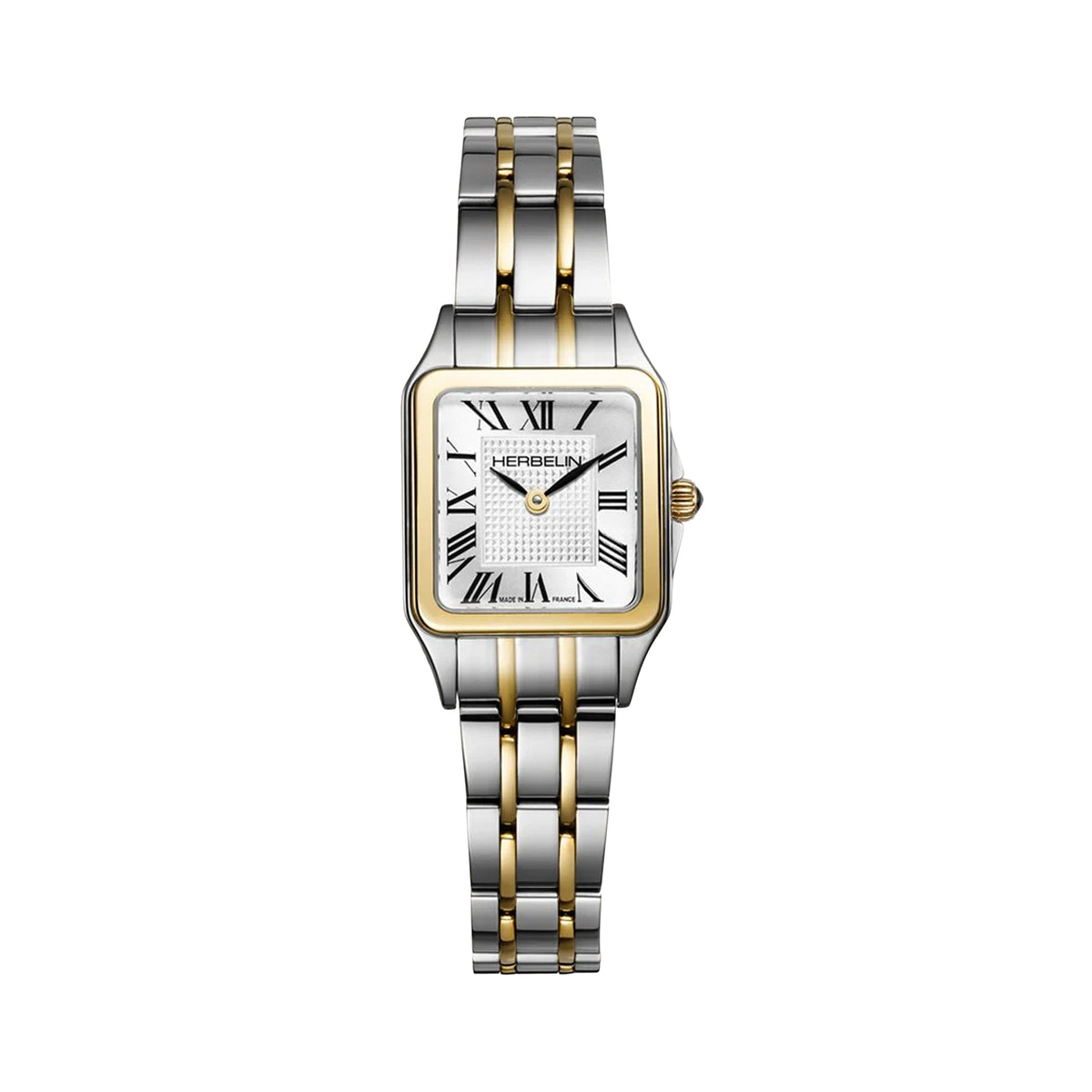Ladies Herbelin Luna Roman Numerals Dial with 9ct Gold-Plated Bracelet