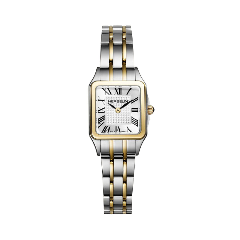 Ladies Herbelin Luna Roman Numerals Dial with 9ct Gold-Plated Bracelet