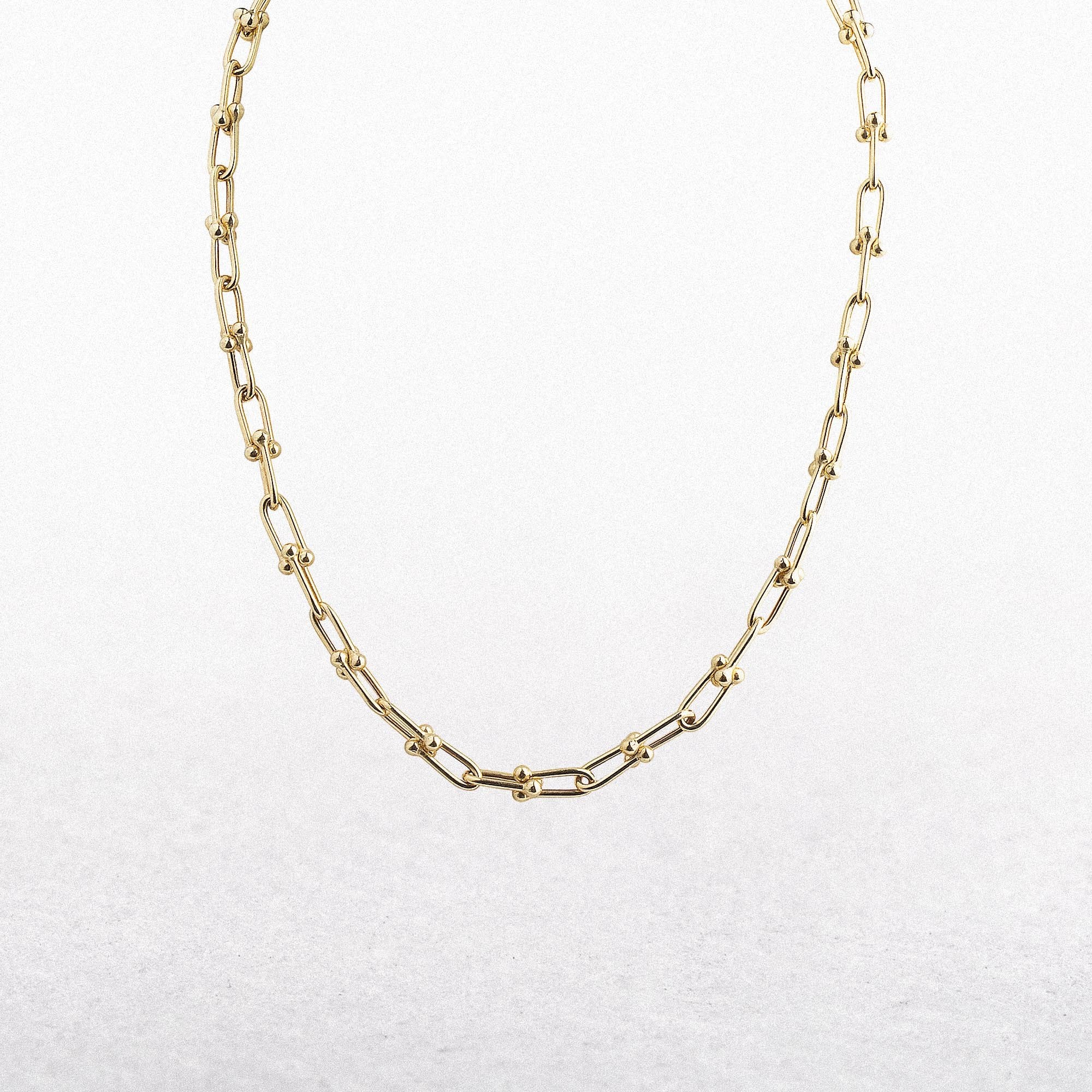 9ct Yellow Gold Industrial Chain 12.1g