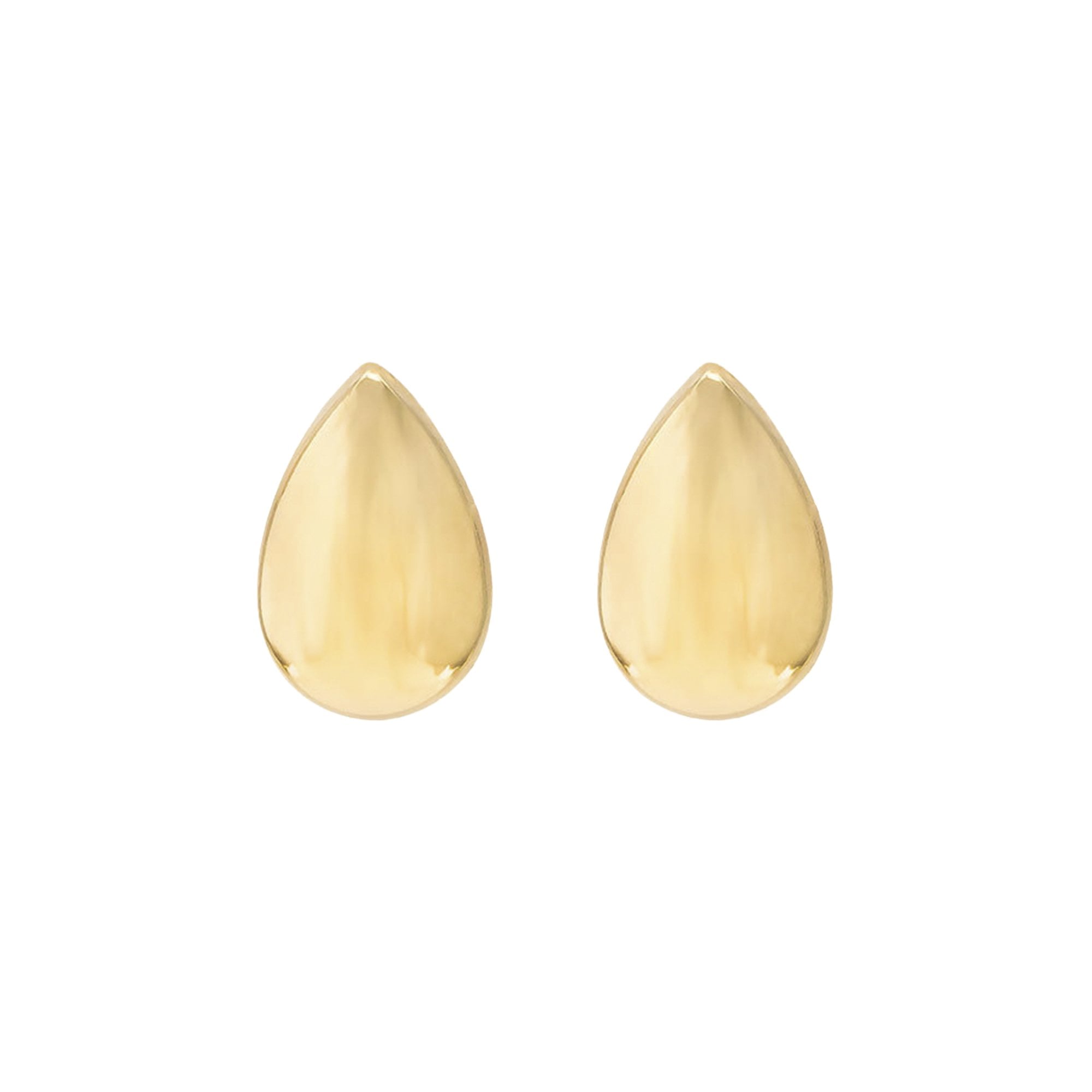 9ct Yellow Gold Small Tear Drop Earring
