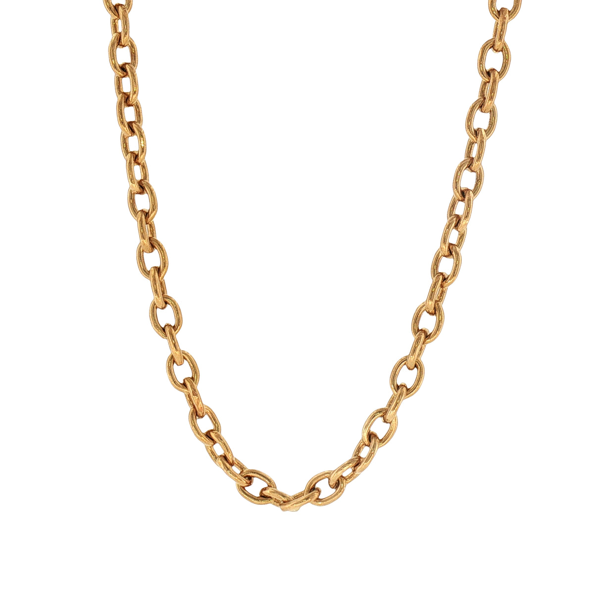Vintage Heavy Belcher Chain Weighing 61.8g in 9ct Yellow Gold