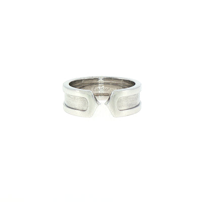 Open Cartier Ring Weighing 7.9 Grams in 18ct White Gold