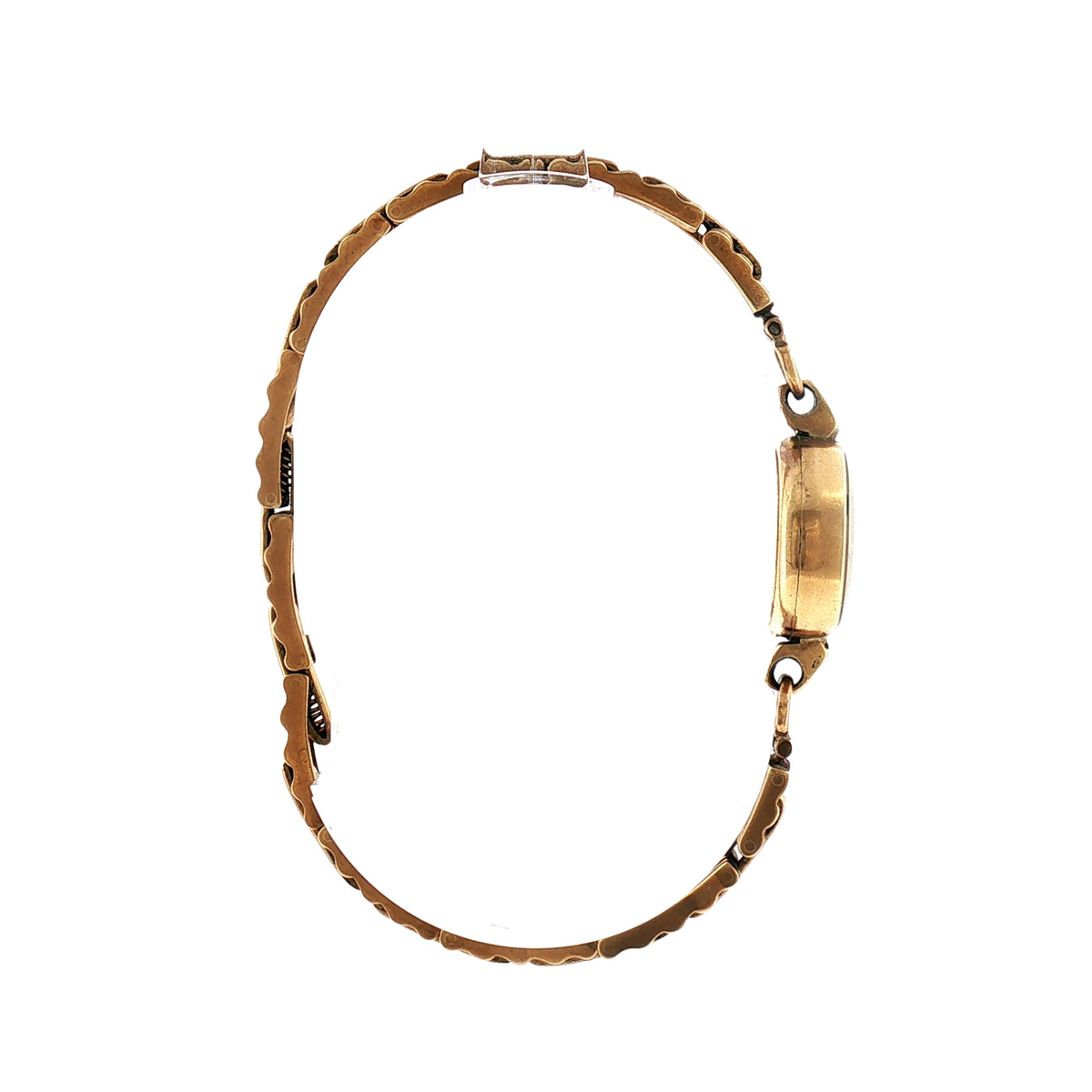 Vintage Ladies Manual Omega with 9ct Gold-Plated Bracelet
