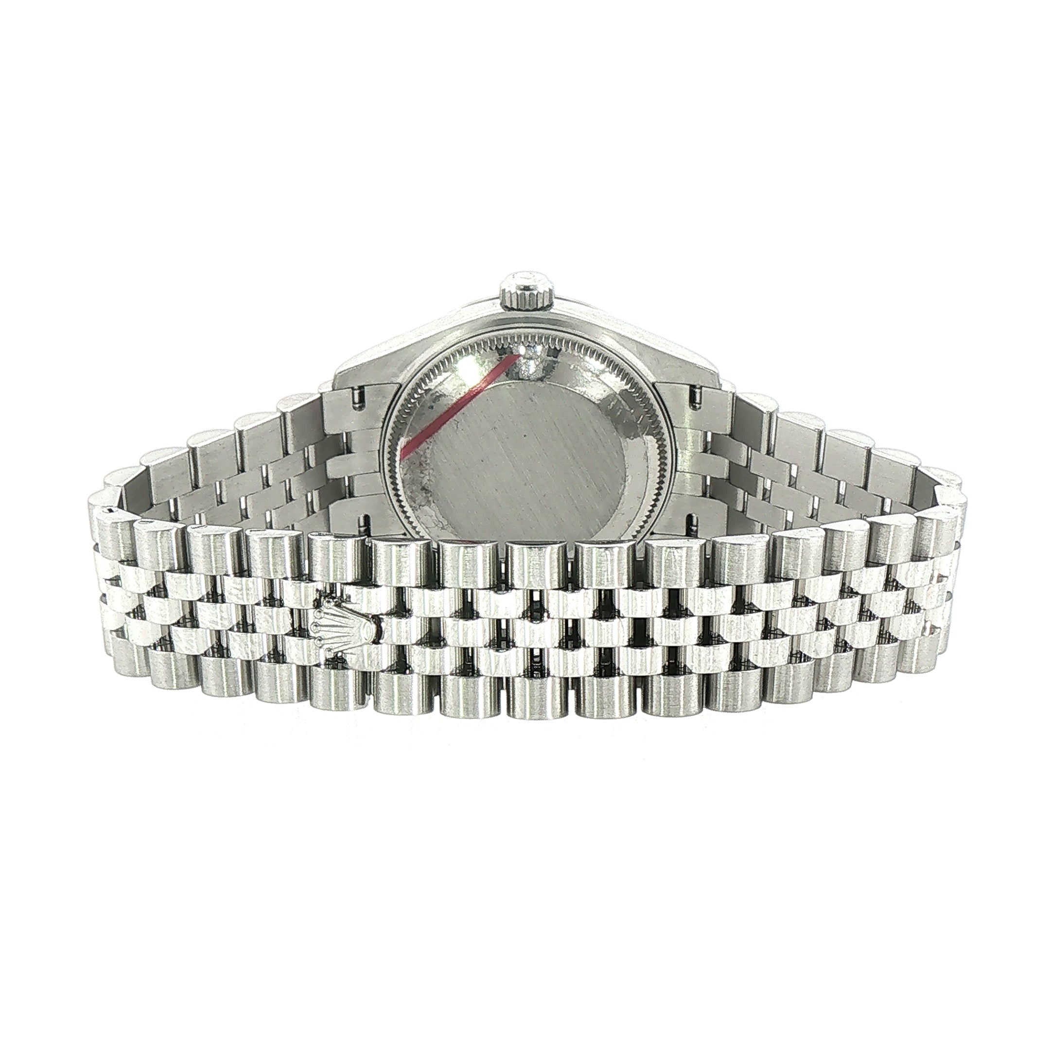 Ladies Vintage Rolex Stainless Steel Datejust with Fluted Bezel