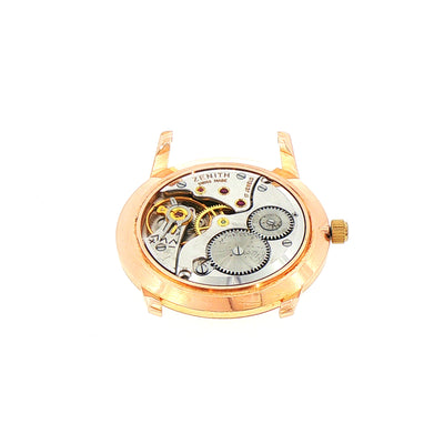 Vintage Zenith Manual Wind Watch in 18ct Rose Gold