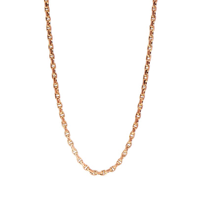 Vintage 60" Muff Chain in 9ct Rose Gold