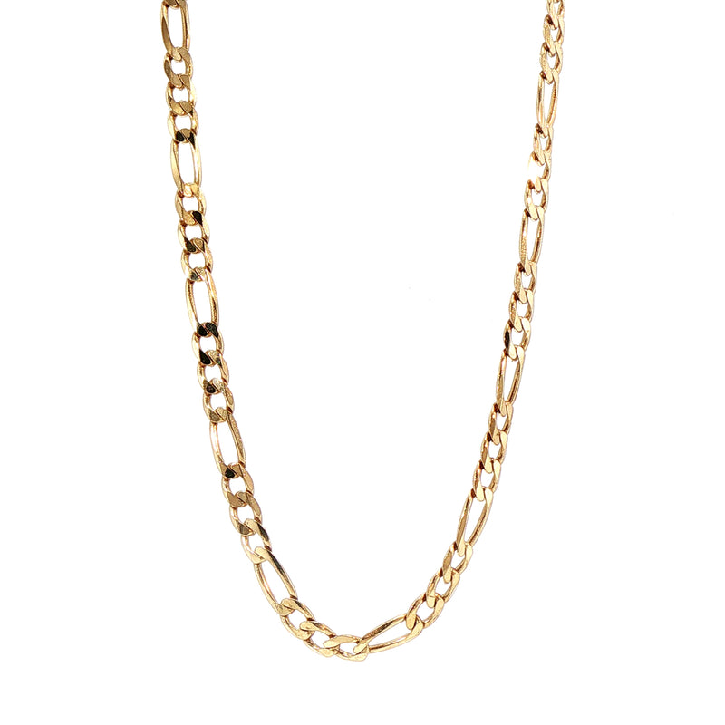 Vintage Figaro Link Chain in 9ct Yellow Gold