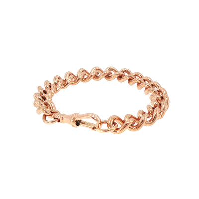 60g Curb Chase Link Bracelet in 9ct Rose Gold