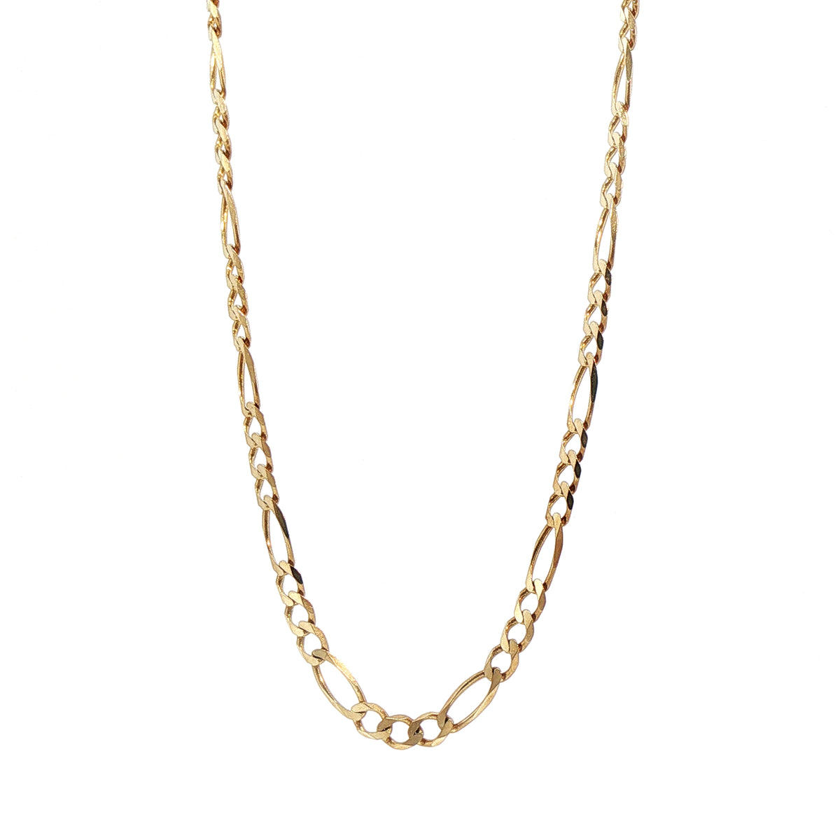 Vintage Figaro Link Chain in 9ct Yellow Gold