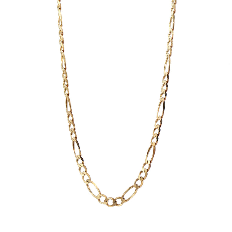 Vintage Figaro Link Chain in 9ct Yellow Gold