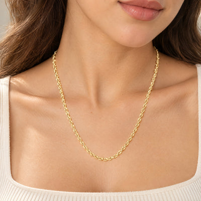 Vintage Rope Chain in 14ct Yellow Gold