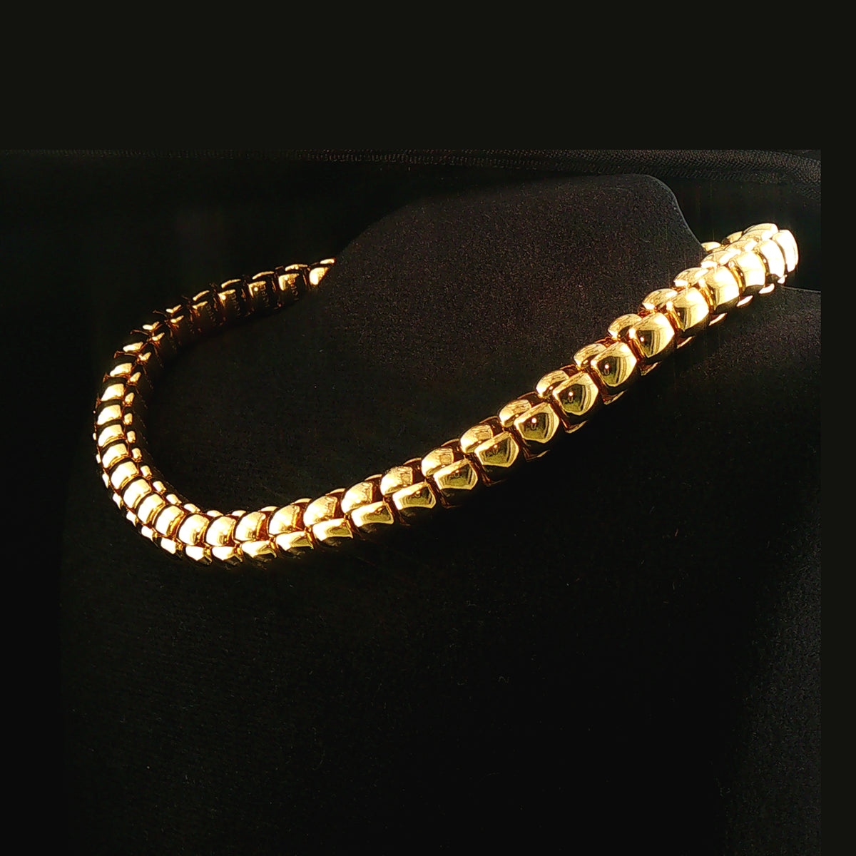 Vintage 18ct Yellow Gold 17" FOPE Luna Necklet