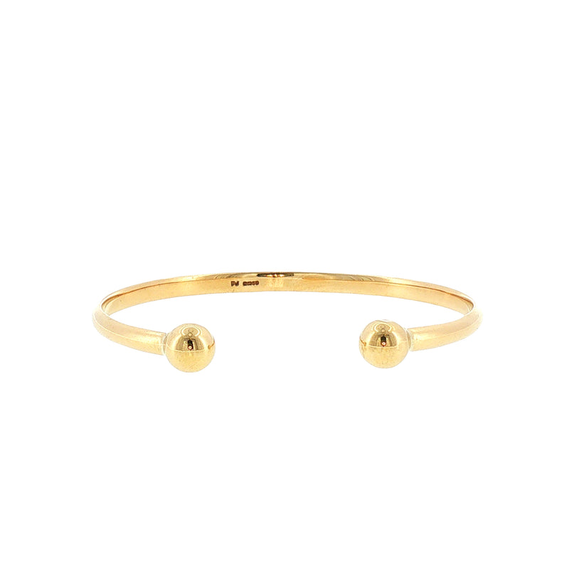Vintage Torque Bangle in 9ct Yellow Gold