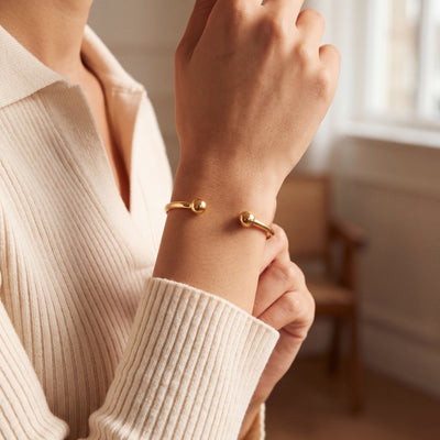 Vintage Torque Bangle in 9ct Yellow Gold