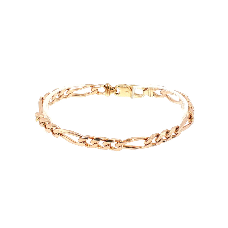 Vintage Figaro Style Bracelet in 9ct Yellow Gold