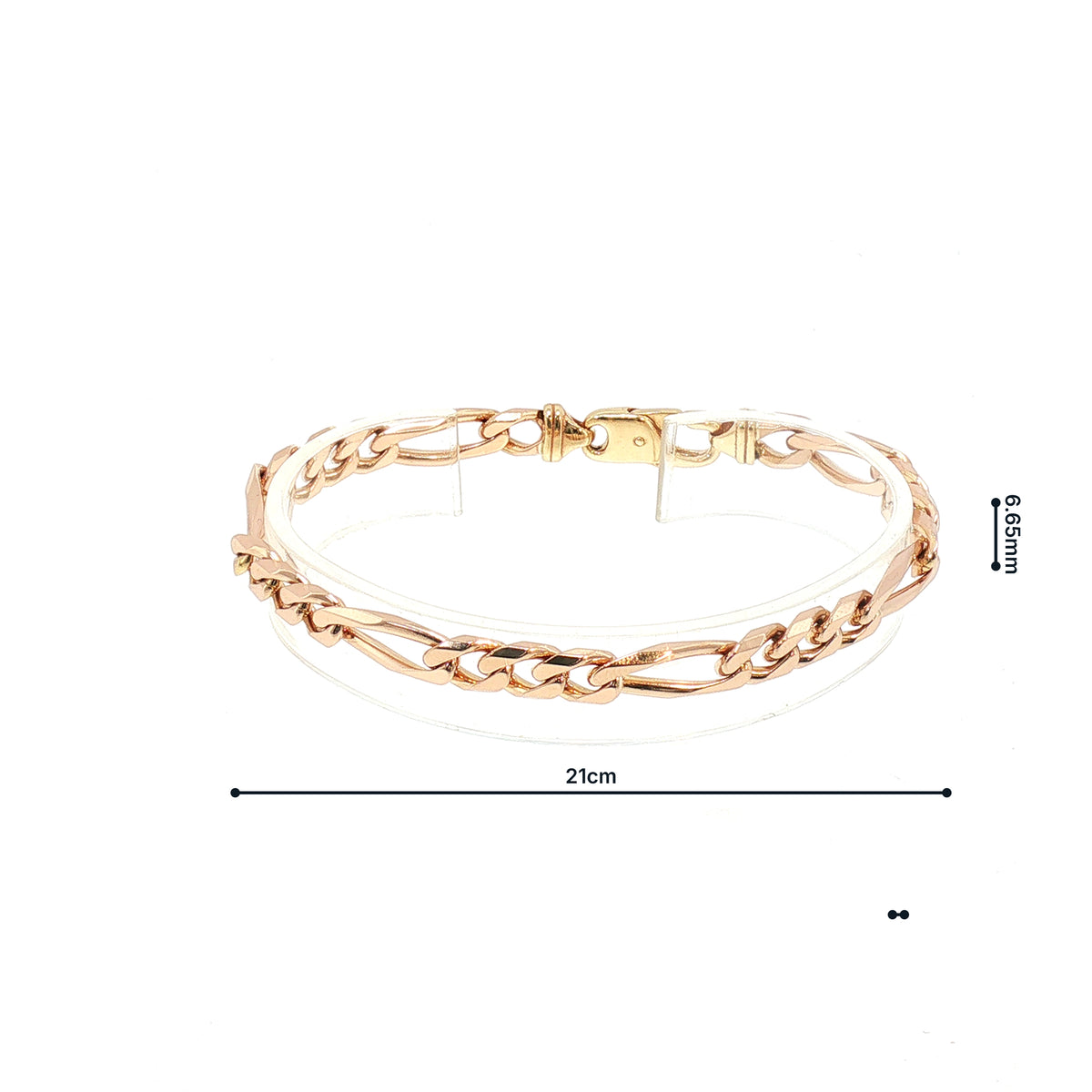 Vintage Figaro Style Bracelet in 9ct Yellow Gold