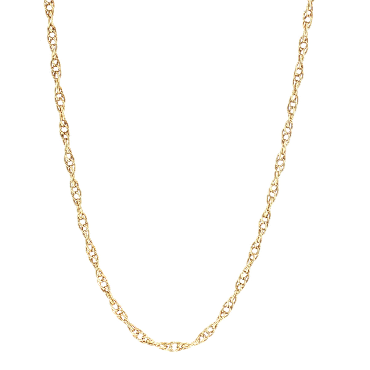 Vintage Double Link Chain in 9ct Yellow Gold