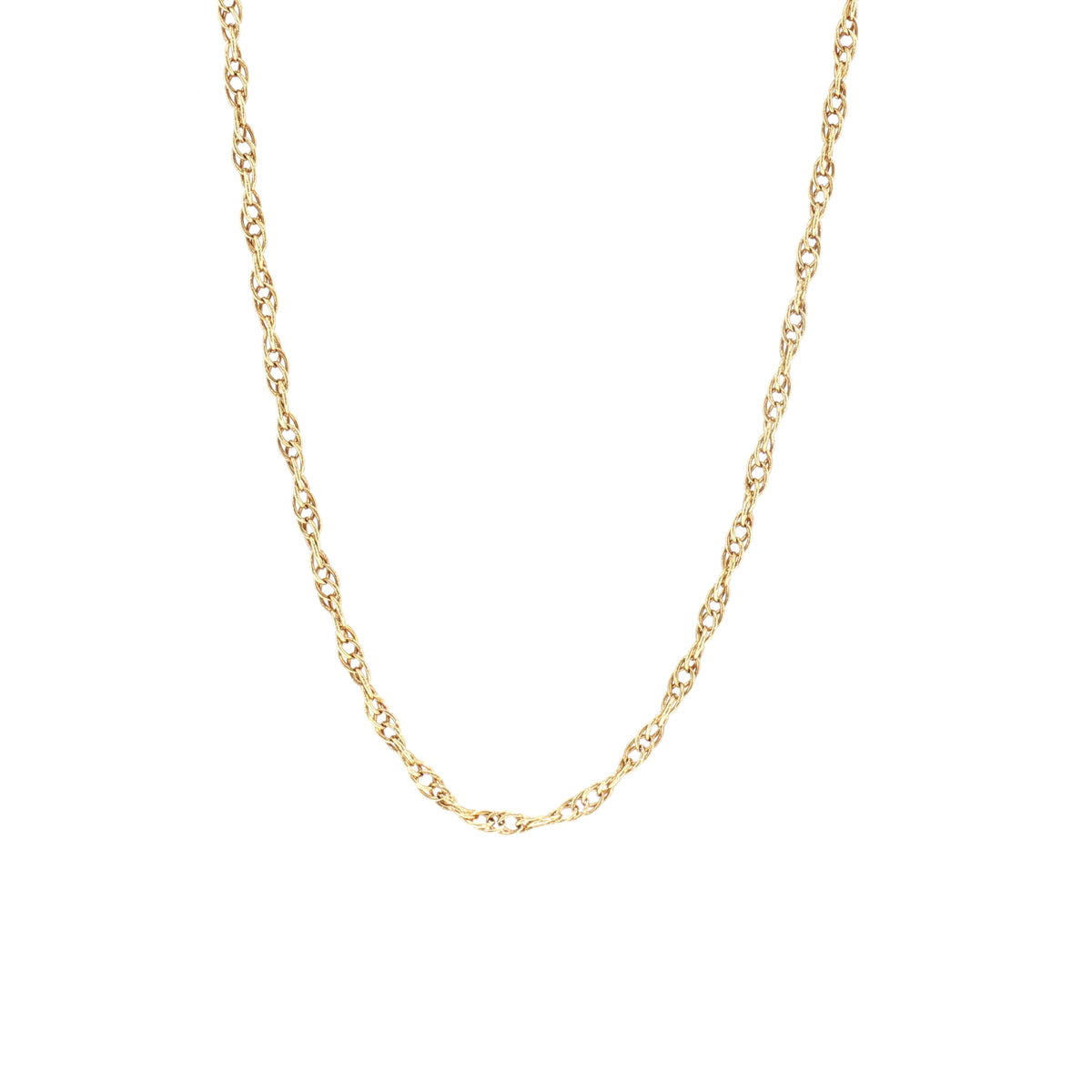 Vintage Double Link Chain in 9ct Yellow Gold