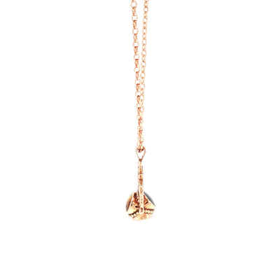 Vintage Belcher Chain with Three Sided Fob in 9ct Rose Gold
