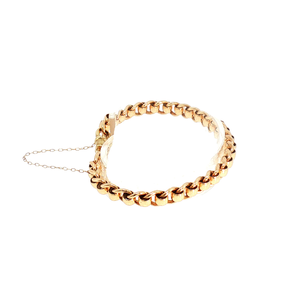 Vintage Roller Link Bracelet in 9ct Yellow Gold