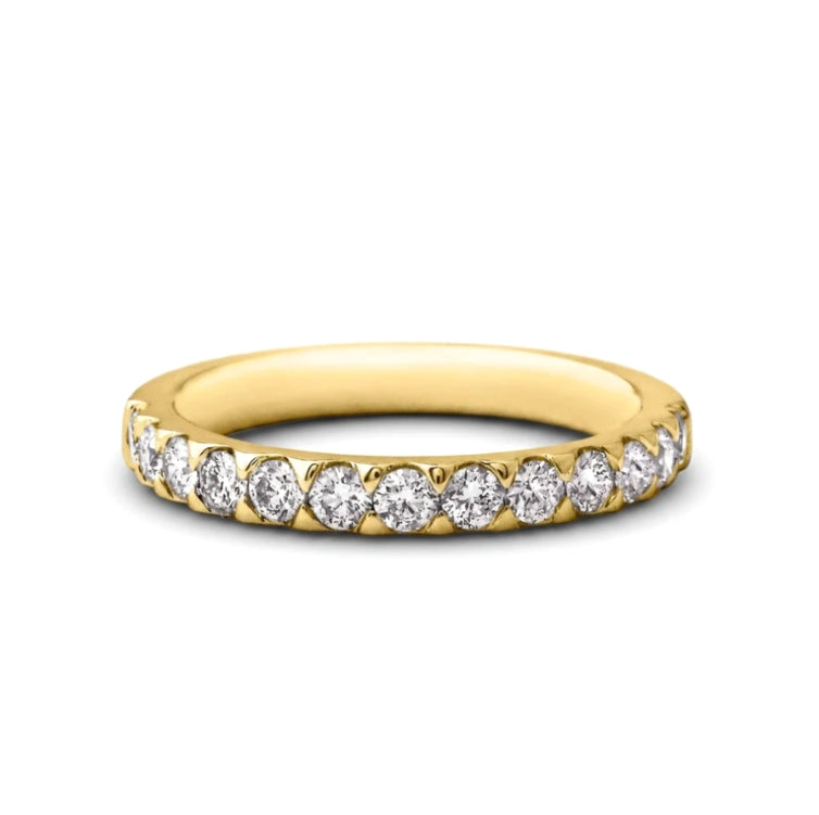 Natural Diamond 0.60ct Ladies 2.7mm Wedding Ring