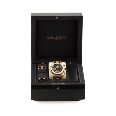 Audemars Piguet Royal Oak Offshore Gents watch weighing 20 Grams in 18ct Rose Gold
