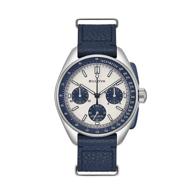 Bulova Gents Archive Series Jet Star Limited Edition Stainless Steel Watch With Silver Dial
