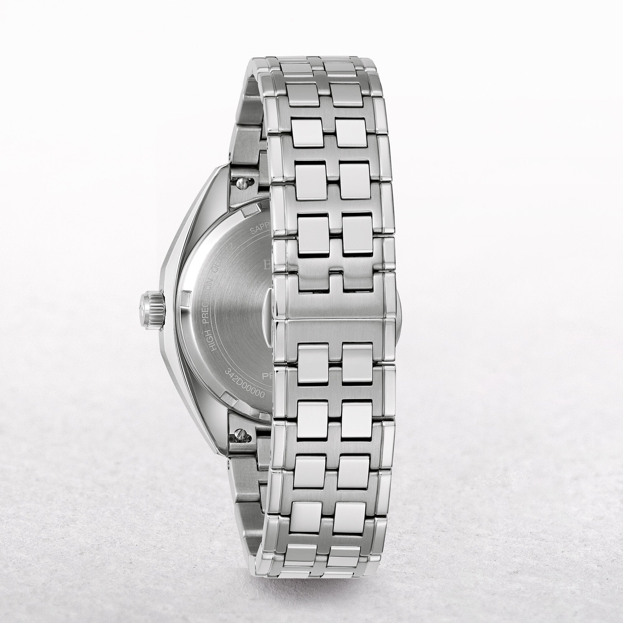 Bulova Gents Archive Series Jet Star Stainless Steel Watch with Red Dial