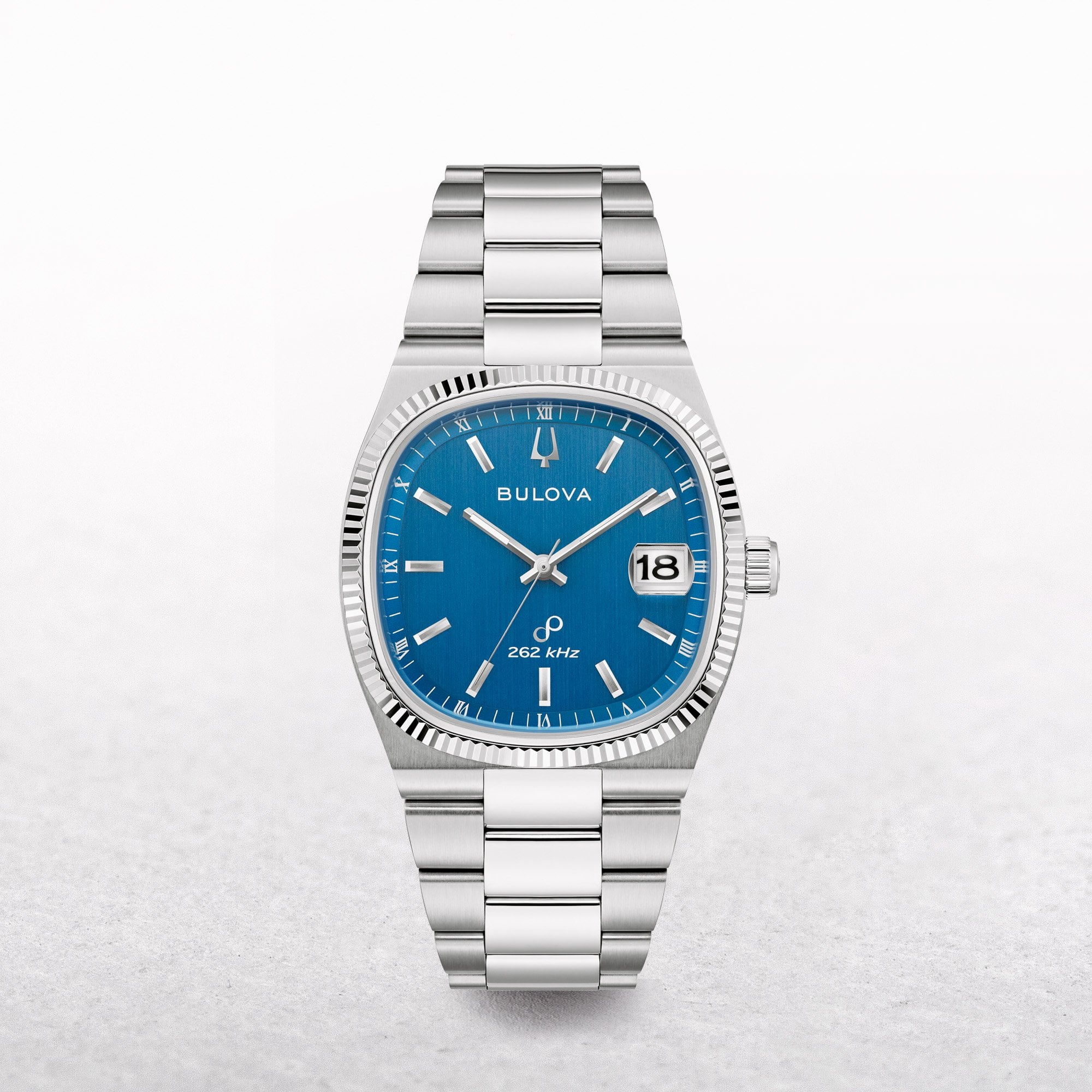 Bulova Gents Super Serville Precisionist Blue Dial Watch