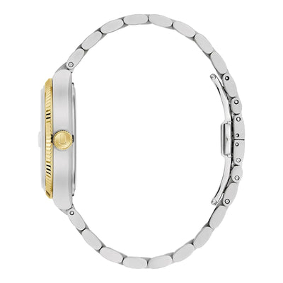 Bulova Gents Super Seville Precisionist Navy Dial Two Tone Bracelet