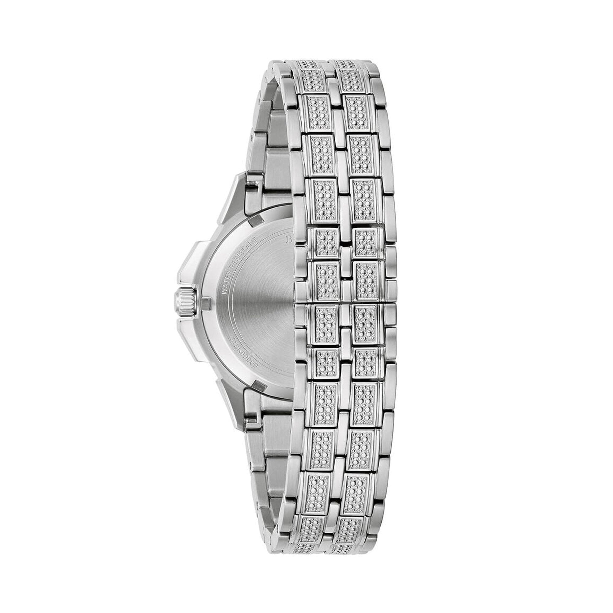 Bulova Ladies Crystal Octava Stainless Steel Watch